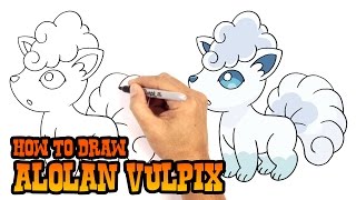 How to Draw Pokemon | Alolan Vulpix