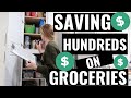 HOW TO SAVE HUNDREDS ON GROCERIES! | MONEY SAVING GROCERY ROUTINE