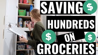 HOW TO SAVE HUNDREDS ON GROCERIES! | MONEY SAVING GROCERY ROUTINE