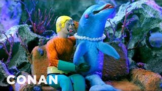 Seth Green Reveals Aquaman's Pathetic Reality | CONAN on TBS