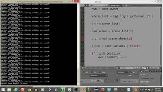 UPBGE - Edit Game Text in Another Scene Python