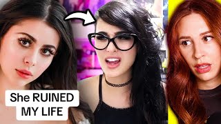 influencers that got caught and CALLED OUT - Sssniperwolf Vs. Azzyland - REACTION