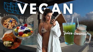 trying a juice cleanse!! 😬🍇 (vegan) what i eat in a week