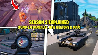 Fortnite Season 2: ALL Changes! (NEW Pump, Map, Chapter 3 Event!)