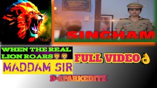 Singham ft Karishma Singh 🦁 | Maddam Sir | Full Action ❤️🔥