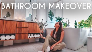 Aesthetic Spa Bathroom Makeover | 10 Easy Ways To Decorate, Clean & Organize
