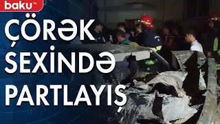 Şirvanda çörək sexində partlayış baş verib - Baku TV