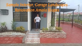 Bungalow pod sample landscape, Garage \u0026 interior renovation Amaia Scapes. Small house