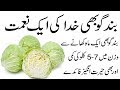 Band Gobhi Khane ke Fayde | Quick Weight with Loss Cabbage in urdu