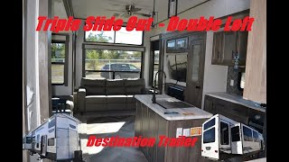 Tiny Home OR 2020 Salem Grand Villa 42DL Loft by Forestriver RVs @ Couchs RV Nation a RV Walkthrough