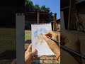 day 05 10 of paint with me 🎨 art artist artistonyoutube watercolorpainting shorts viralshorts