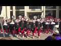 indiana university’s marching hundred band playing at ‘the walk’ november 2 2019