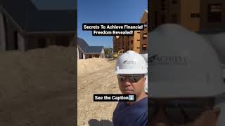 Secrets To Achieve Financial Freedom Revealed | Multifamily Real Estate Investment