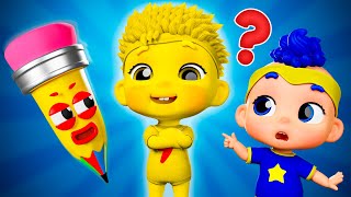 Magic Pencil! Hide and Seek with Baby DB | D Billions Kids Songs