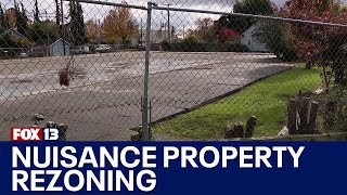 Everett City Council votes to rezone nuisance property | FOX 13 Seattle