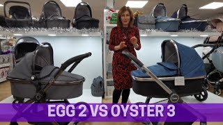 Comparing the Egg 2 and Oyster 3 Travel Systems