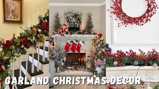 Best Garland Christmas Decoration Designs and ideas