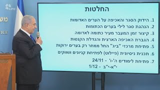 הקבינט אישר: כיתות ה'-ו' ייפתחו בערים ירוקות וצהובות, מרכזי ביג ייפתחו בערים ירוקות