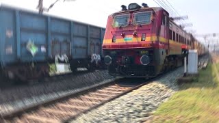 SLOW MOTION EFFECT | Ranchi Howrah Intercity SF Express| Indian Railways