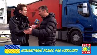 Na Ukrajinu vyrazily první kamiony Člověka v tísni s humanitární pomocí