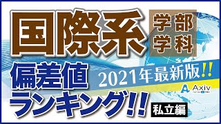 【偏差値】国際系学部学科の偏差値ランキング!!私立大学の偏差値紹介!!