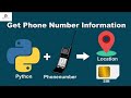 Python Project | Track Phone Number Location Using Python | Python | Python Begineers