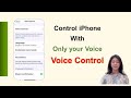 Control iPhone with Only your Voice - Voice Control