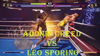 🥊 Big Rumble Boxing Creed Champions – Adonis Creed VS Leo Sporino | MrOcean