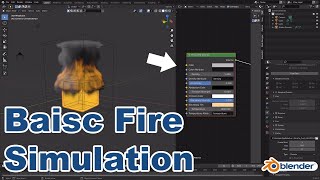 Create Basic Fire Simulation using Blender 2.92