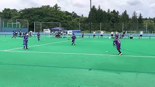 🏑日光市少年少女ホッケー大会　今三レインボーvsイーグレットC 前半　その2