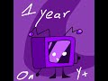 My channel is 1 year old now