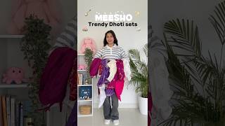 #meeshofinds Dhoti Kurta Set Haul 🦢🪷✨ #shorts #viral #meesho #meeshohaul #dhotistyle #kurta #fyp