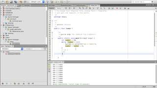 Java - Tutorial 7 - Loops