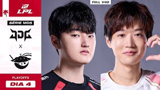 LIVE COMPLETA LPL: JDG x AL | PLAYOFFS DIA 4 - ILHA DAS LENDAS