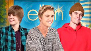 Every Time Justin Bieber Appeared on 'Ellen' In Order (MEGA-COMPILATION)