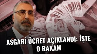 #SONDAKİKA Milyonlar merak ediyordu bakan açıkladı: İşte 2025 yılı asgari ücret rakamı