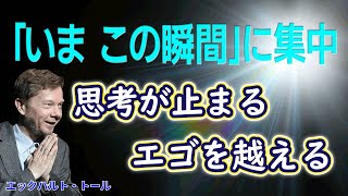 ＃3「いまこの瞬間」に全意識を！その方法とは？思考が止まって無心状態になる【エックハルト・トール】（悟りをひらく鍵、エゴを超える、無我の境地）