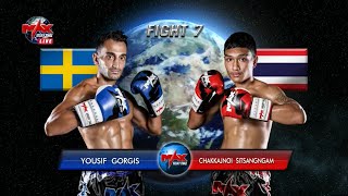 Yousef Gorgis (Sweden) vs Chakkajnoi Sitsangngam (Thailand)