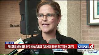 Record number of signatures turned in on petition drive