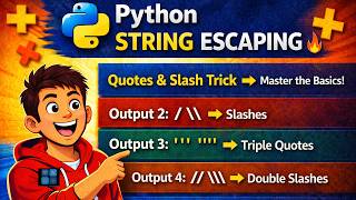 Python Special Characters Explained | Quotes & Slashes