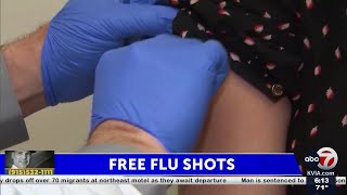 Free flu shots at convention center