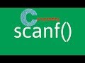 C Programming - How scanf is Used Part 4