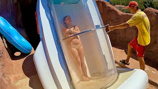 Drop Capsule Water Slide at Orka World Waterpark