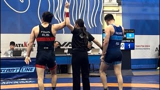 Олег Фомин (РСЯ) - Албан Аввакумов (РСЯ) 🤼‍♂️🔥 полуфинальная схватка Чемпионата ДФО