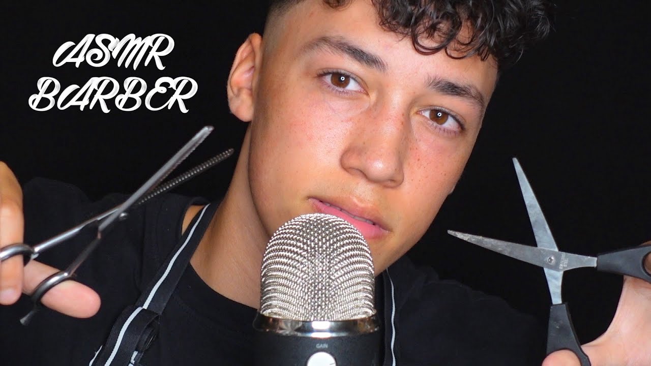 Asmr Barbershop Realistic Haircut Shave Youtube