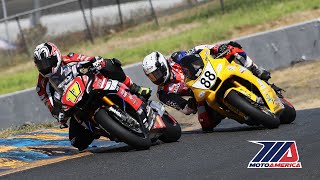 MotoAmerica EBC Brakes Superbike Race 1 at Sonoma