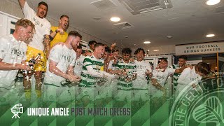 Treble Winning Unique Angle! | All the Celebrations from Hampden and Celtic Park!
