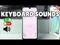 Galaxy A16: How to Turn On/Off Keyboard Sound Samsung