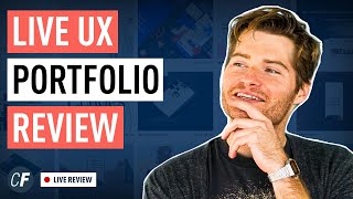 UX Portfolio Reviews - With A Senior UX Designer! (🔴 Live)