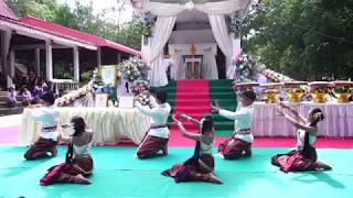 รำหน้าไฟงานพระราชทานเพลิงศพ คุณปู่หนูคล้าย ทิพฤาตรี